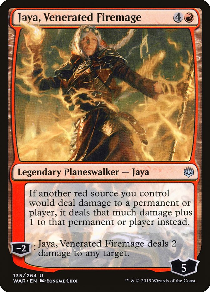 Jaya, Venerated Firemage [War of the Spark] | Game Grid - Logan