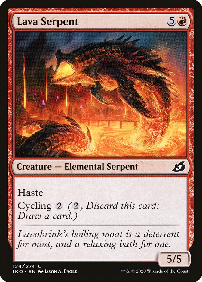 Lava Serpent [Ikoria: Lair of Behemoths] | Game Grid - Logan
