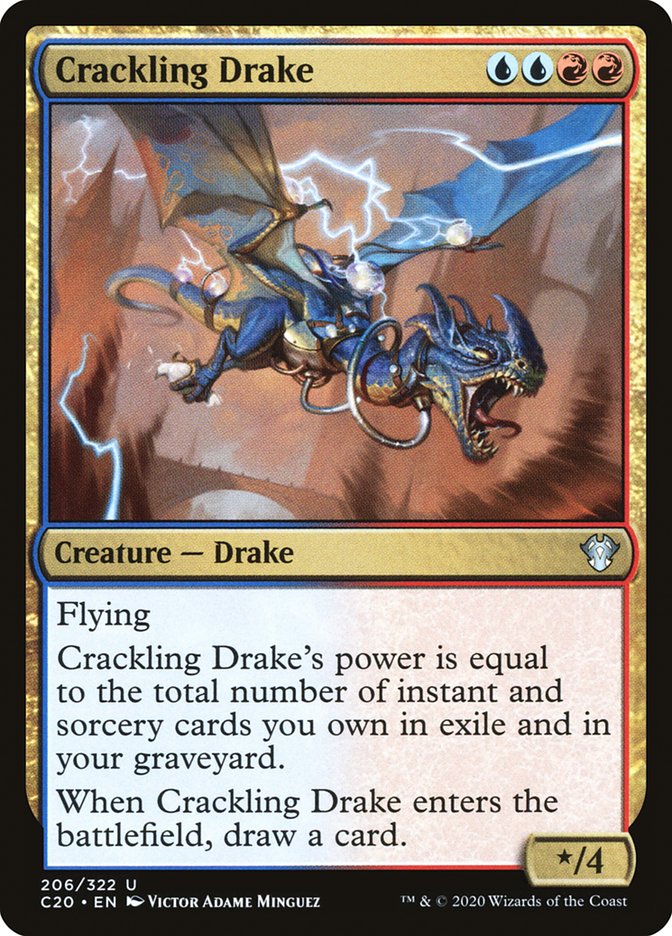 Crackling Drake [Commander 2020] | Game Grid - Logan