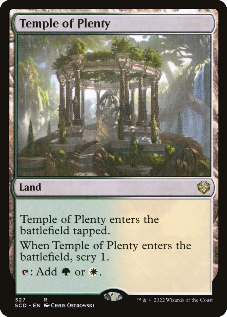 Temple of Plenty [Starter Commander Decks] | Game Grid - Logan