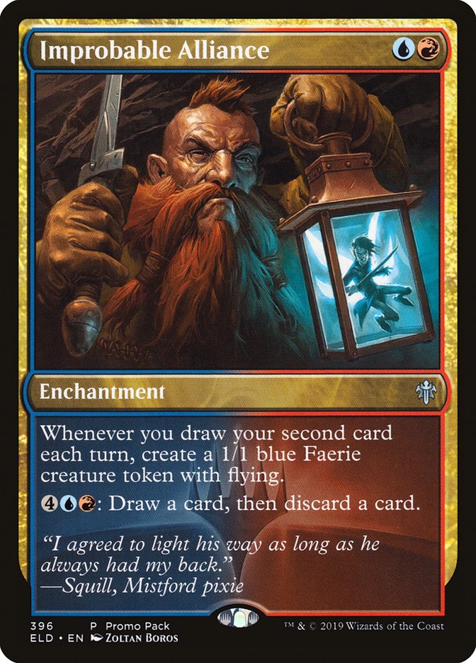 Improbable Alliance (Promo Pack) [Throne of Eldraine Promos] | Game Grid - Logan