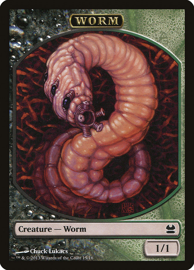 Worm Token [Modern Masters Tokens] | Game Grid - Logan