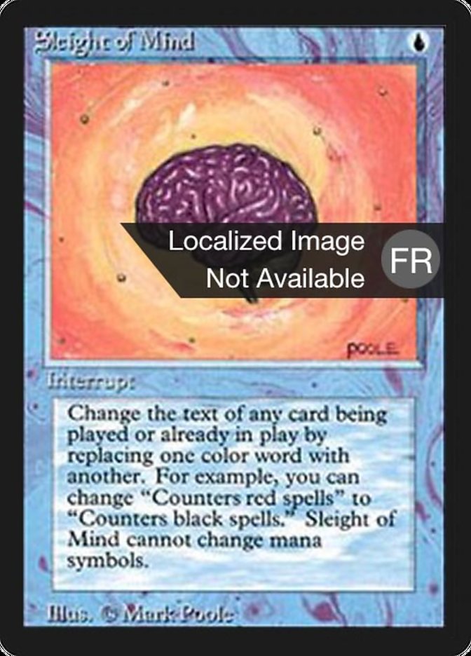 Sleight of Mind [Foreign Black Border] | Game Grid - Logan