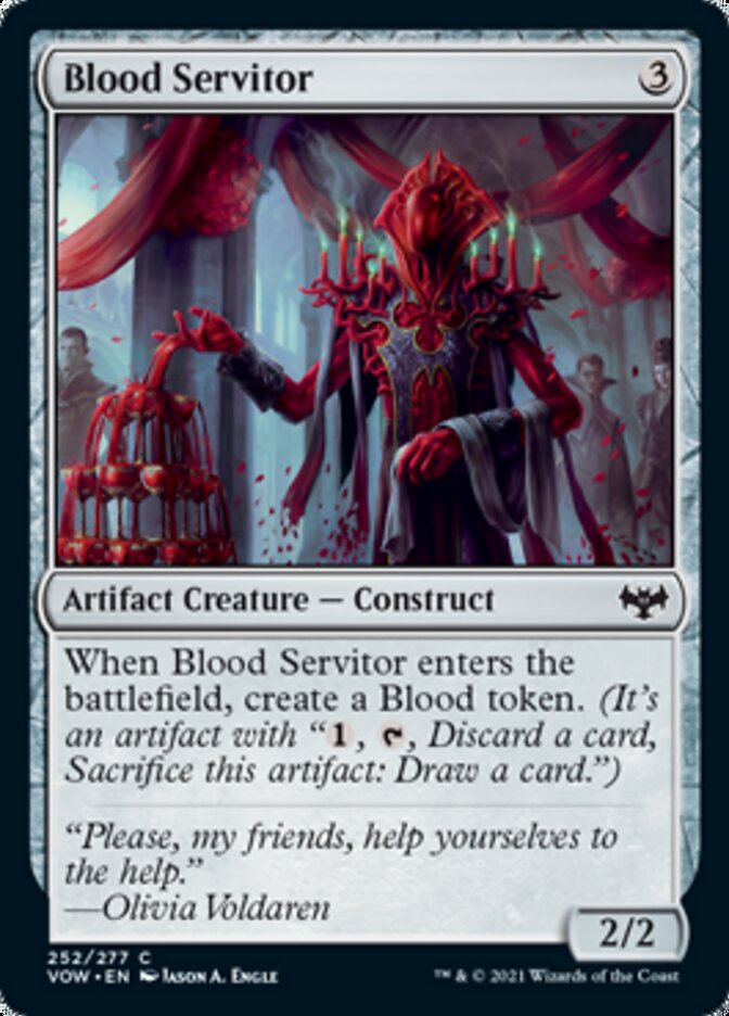 Blood Servitor [Innistrad: Crimson Vow] | Game Grid - Logan