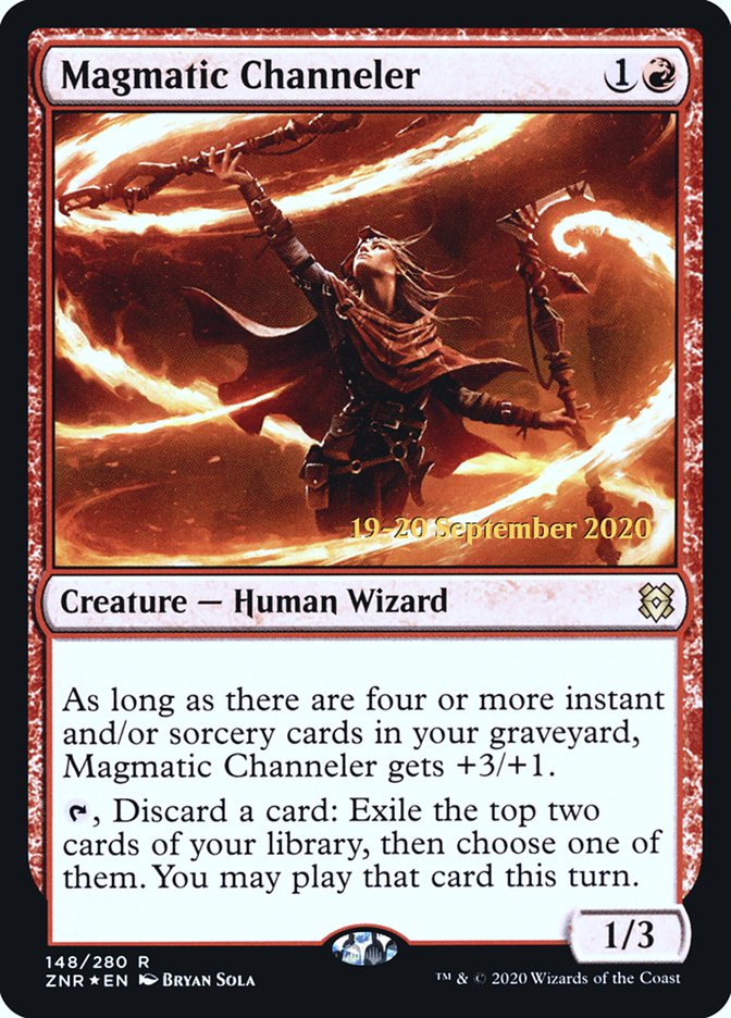 Magmatic Channeler [Zendikar Rising Prerelease Promos] | Game Grid - Logan