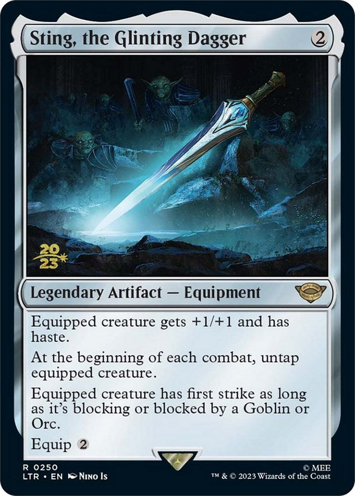 Sting, the Glinting Dagger [The Lord of the Rings: Tales of Middle-Earth Prerelease Promos] | Game Grid - Logan