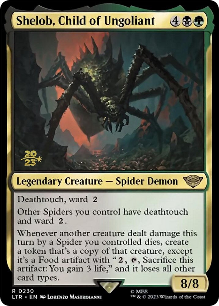 Shelob, Child of Ungoliant [The Lord of the Rings: Tales of Middle-Earth Prerelease Promos] | Game Grid - Logan