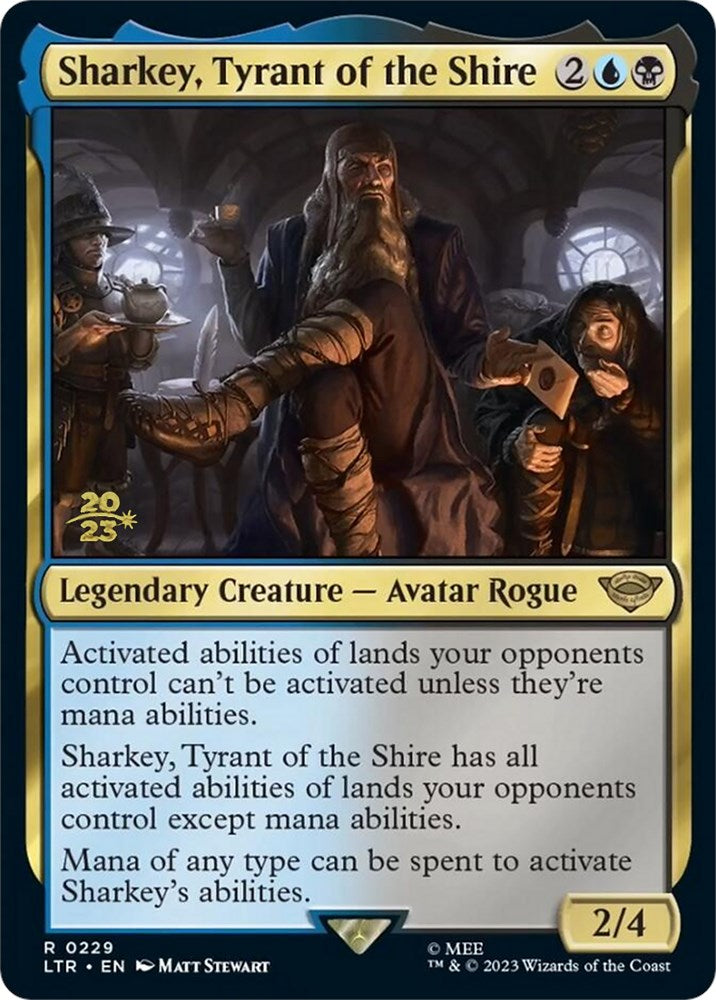 Sharkey, Tyrant of the Shire [The Lord of the Rings: Tales of Middle-Earth Prerelease Promos] | Game Grid - Logan