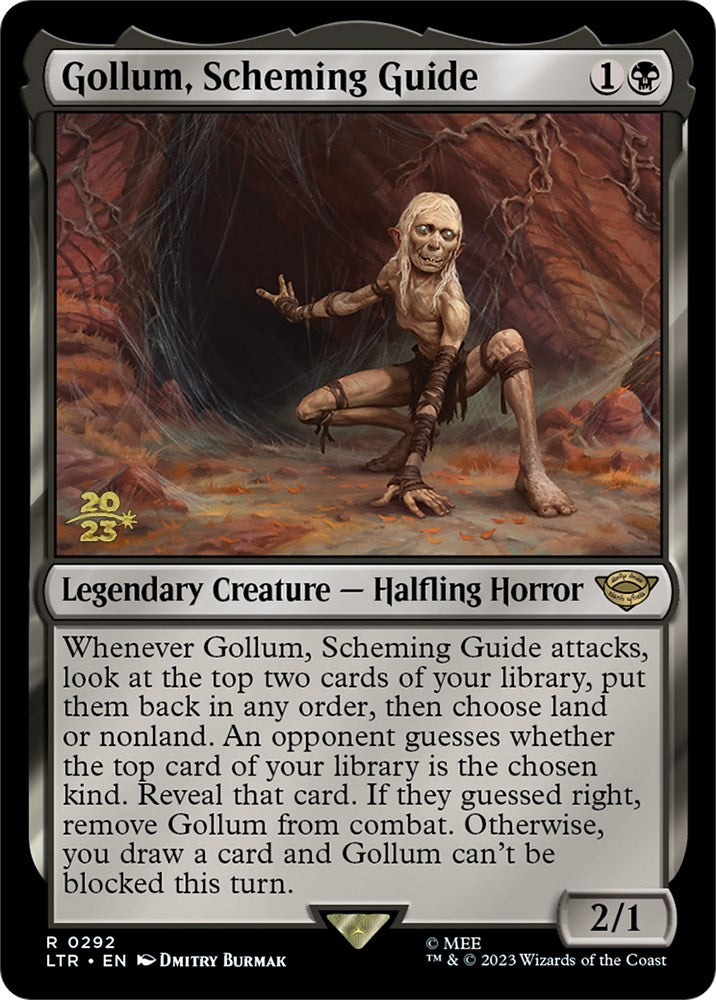 Gollum, Scheming Guide [The Lord of the Rings: Tales of Middle-Earth Prerelease Promos] | Game Grid - Logan