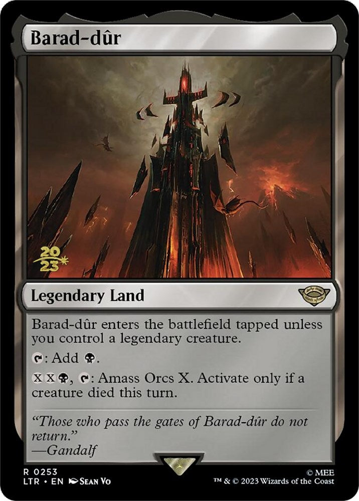 Barad-dur [The Lord of the Rings: Tales of Middle-Earth Prerelease Promos] | Game Grid - Logan