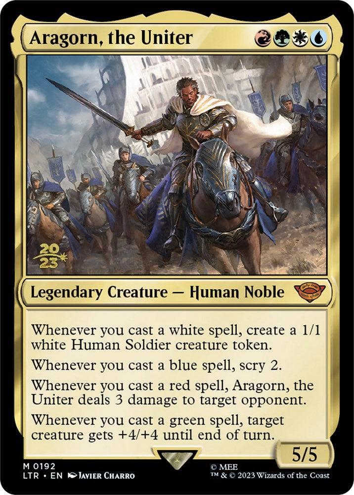 Aragorn, the Uniter [The Lord of the Rings: Tales of Middle-Earth Prerelease Promos] | Game Grid - Logan