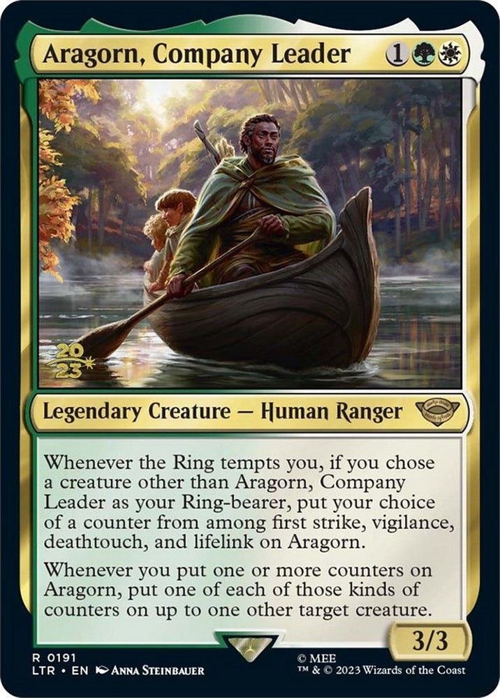 Aragorn, Company Leader [The Lord of the Rings: Tales of Middle-Earth Prerelease Promos] | Game Grid - Logan