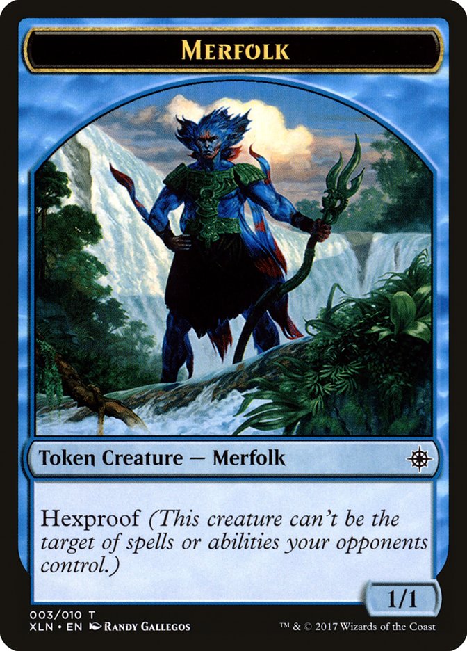 Merfolk Token [Ixalan Tokens] | Game Grid - Logan