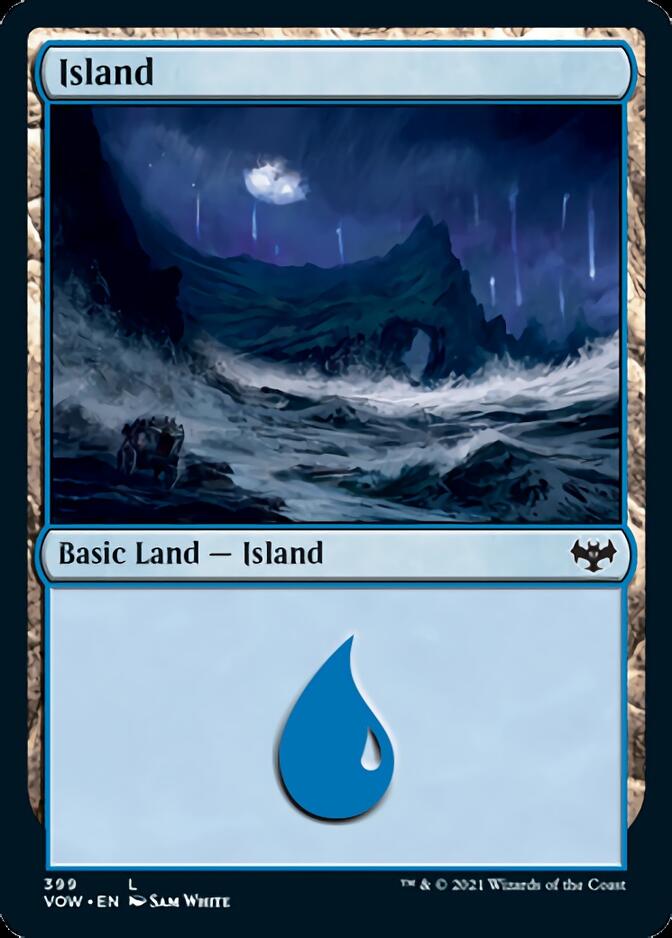 Island (399) [Innistrad: Crimson Vow] | Game Grid - Logan