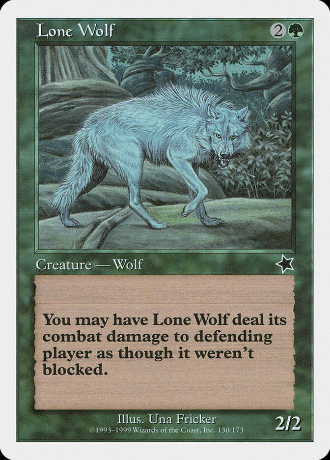 Lone Wolf [Starter 1999] | Game Grid - Logan