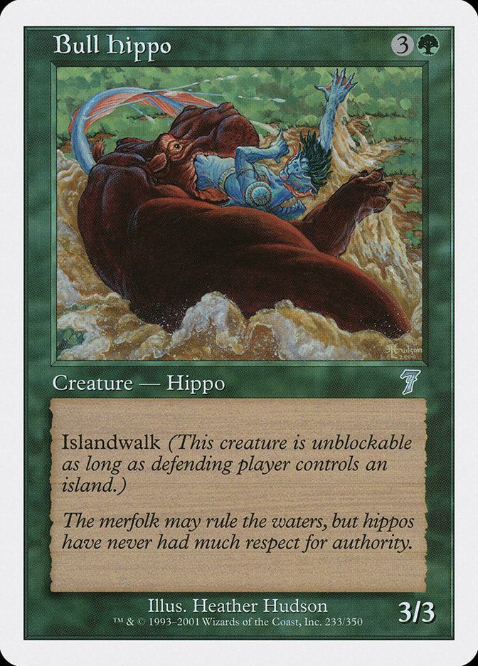 Bull Hippo [Seventh Edition] | Game Grid - Logan