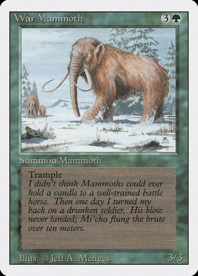 War Mammoth [Revised Edition] | Game Grid - Logan