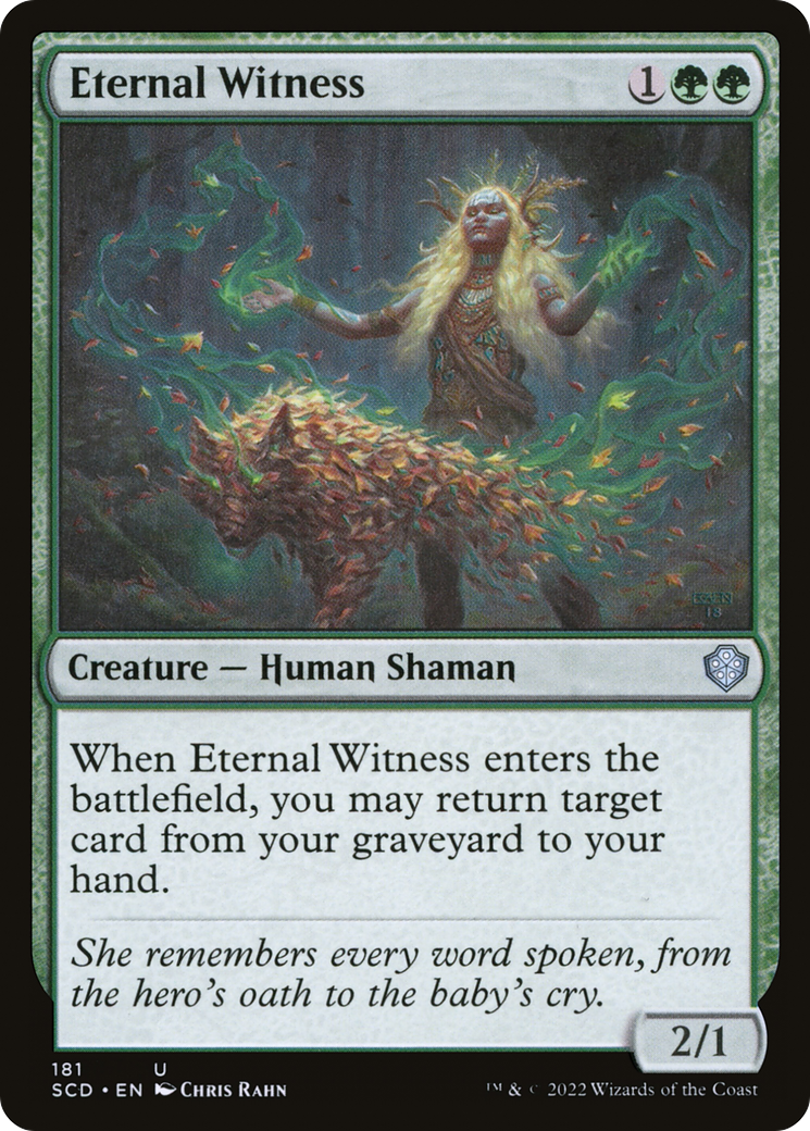 Eternal Witness [Starter Commander Decks] | Game Grid - Logan