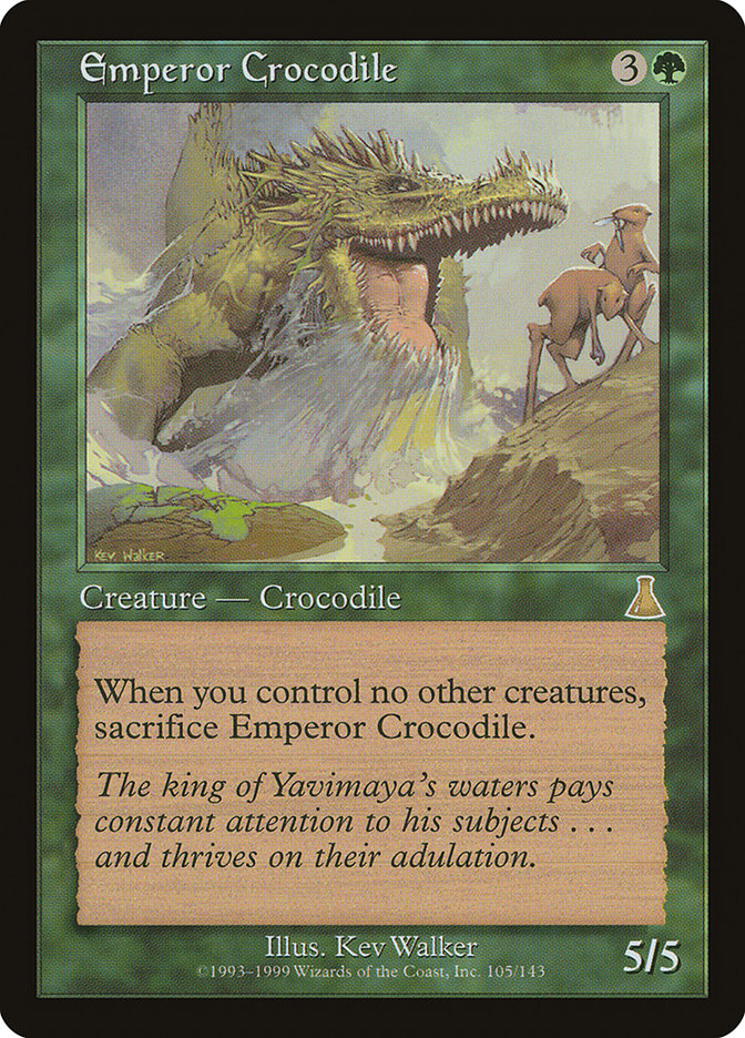 Emperor Crocodile [Urza's Destiny] | Game Grid - Logan