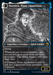 Dennick, Pious Apprentice // Dennick, Pious Apparition (Showcase Eternal Night) [Innistrad: Midnight Hunt] | Game Grid - Logan