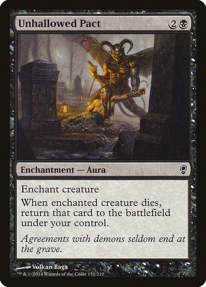 Unhallowed Pact [Conspiracy] | Game Grid - Logan