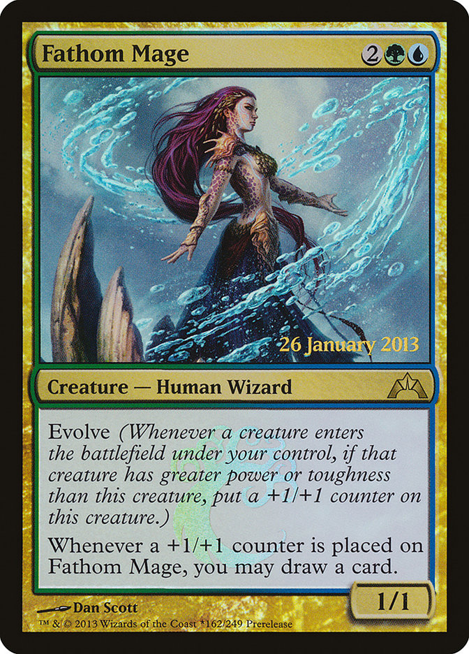 Fathom Mage [Gatecrash Prerelease Promos] | Game Grid - Logan