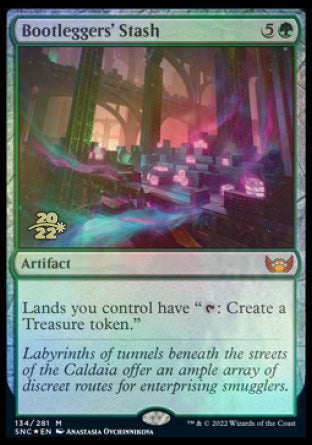 Bootleggers' Stash [Streets of New Capenna Prerelease Promos] | Game Grid - Logan