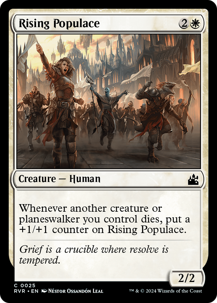 Rising Populace [Ravnica Remastered] | Game Grid - Logan