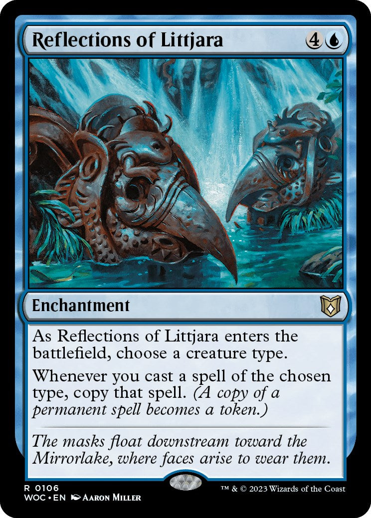 Reflections of Littjara [Wilds of Eldraine Commander] | Game Grid - Logan