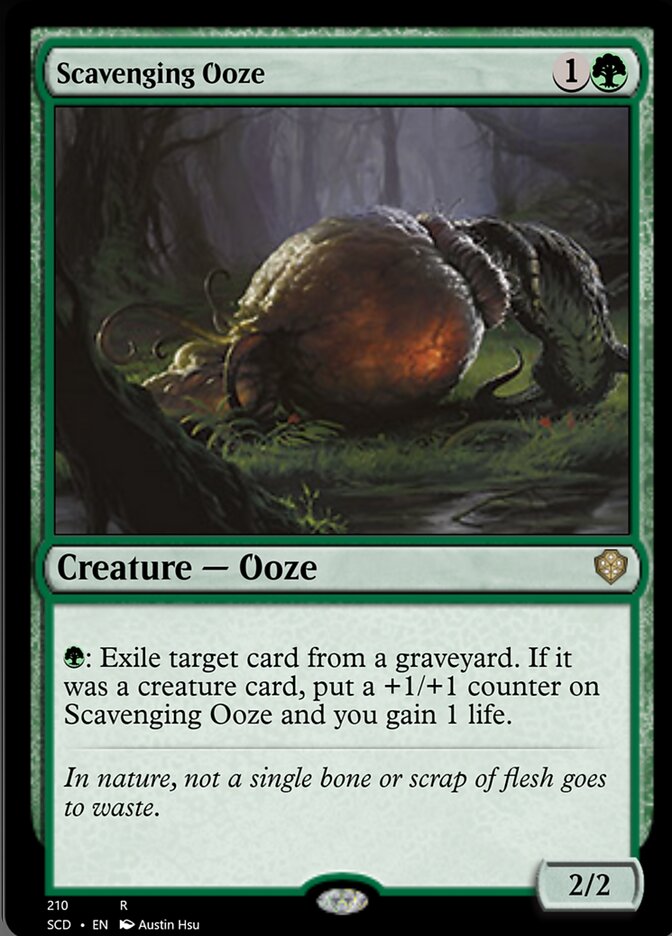 Scavenging Ooze [Starter Commander Decks] | Game Grid - Logan