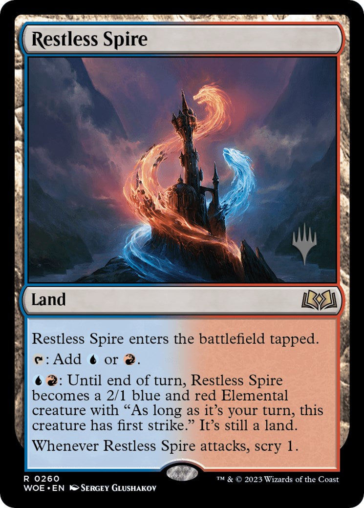 Restless Spire (Promo Pack) [Wilds of Eldraine Promos] | Game Grid - Logan