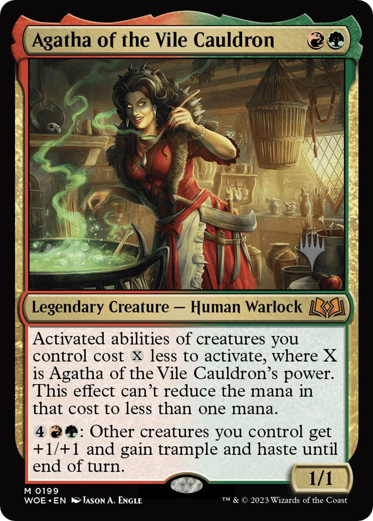 Agatha of the Vile Cauldron (Promo Pack) [Wilds of Eldraine Promos] | Game Grid - Logan