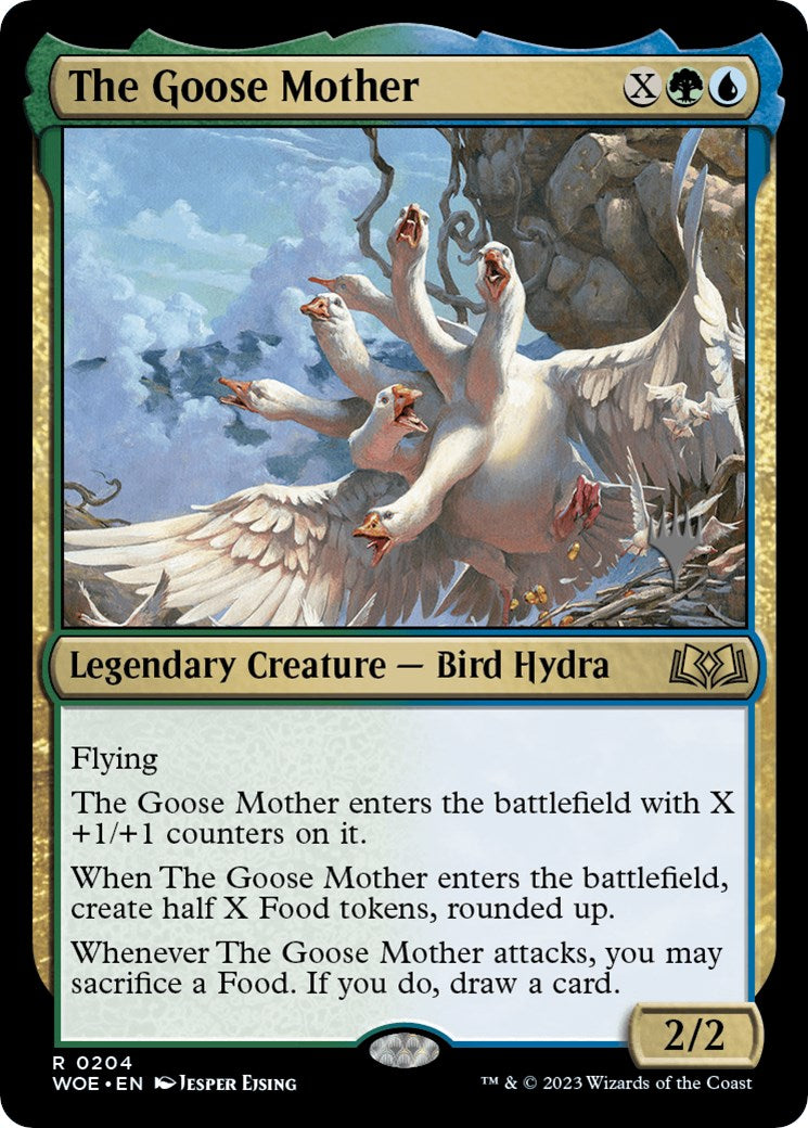 The Goose Mother (Promo Pack) [Wilds of Eldraine Promos] | Game Grid - Logan