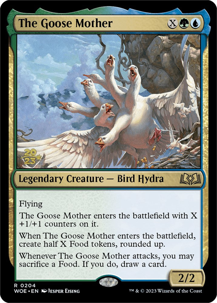 The Goose Mother [Wilds of Eldraine Prerelease Promos] | Game Grid - Logan