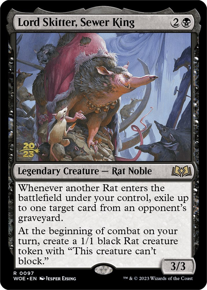 Lord Skitter, Sewer King [Wilds of Eldraine Prerelease Promos] | Game Grid - Logan