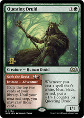 Questing Druid // Seek the Beast [Wilds of Eldraine Prerelease Promos] | Game Grid - Logan