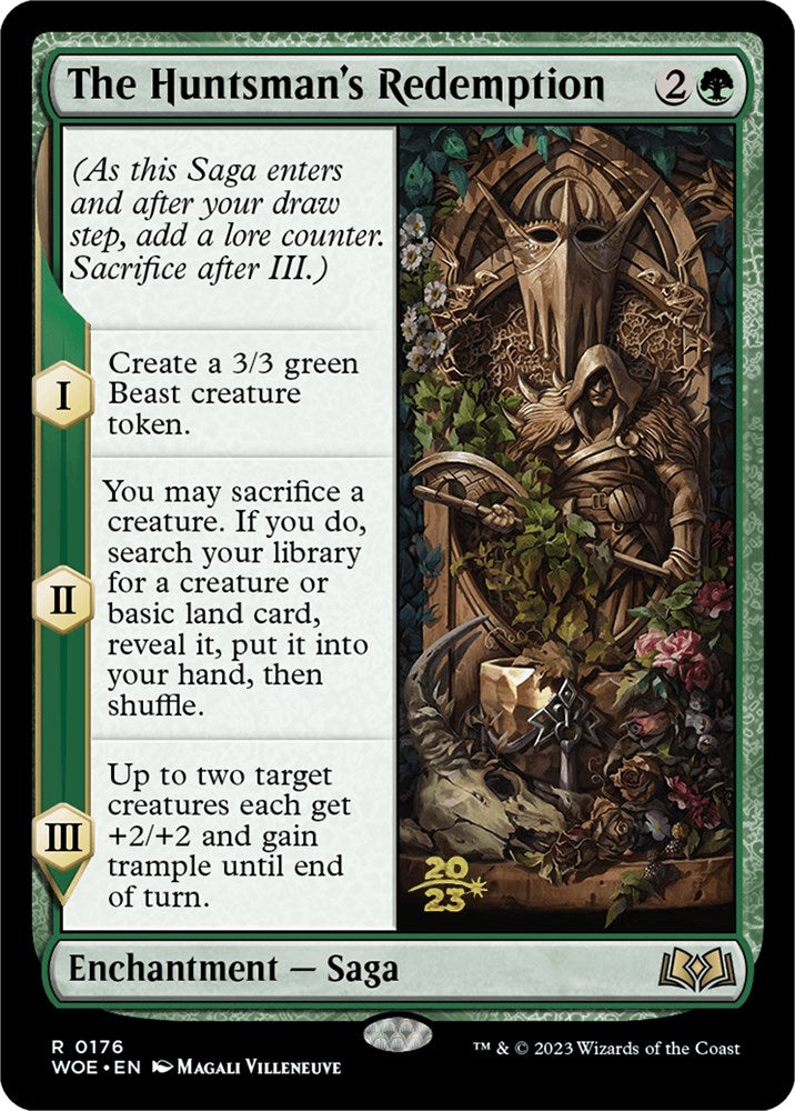 The Huntsman's Redemption [Wilds of Eldraine Prerelease Promos] | Game Grid - Logan