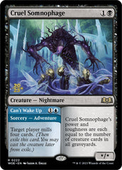 Cruel Somnophage // Can't Wake Up (Promo Pack) [Wilds of Eldraine Promos] | Game Grid - Logan