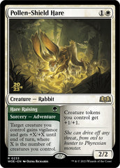 Pollen-Shield Hare // Hare Raising [Wilds of Eldraine Prerelease Promos] | Game Grid - Logan