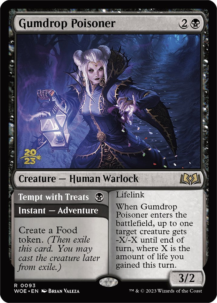 Gumdrop Poisoner // Tempt with Treats [Wilds of Eldraine Prerelease Promos] | Game Grid - Logan