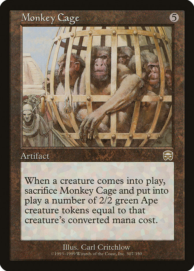 Monkey Cage [Mercadian Masques] | Game Grid - Logan