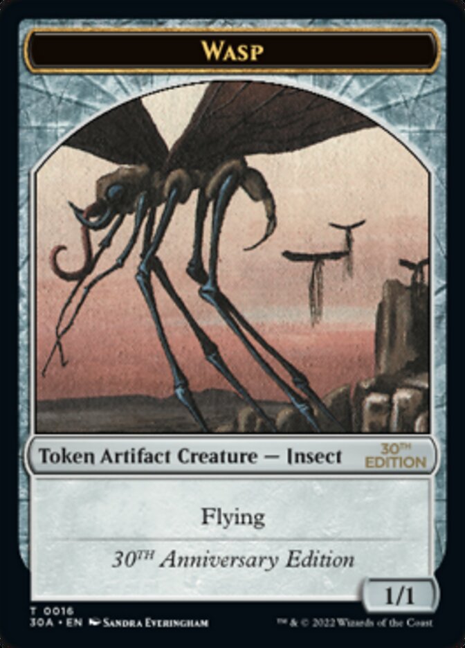 Wasp Token [30th Anniversary Tokens] | Game Grid - Logan