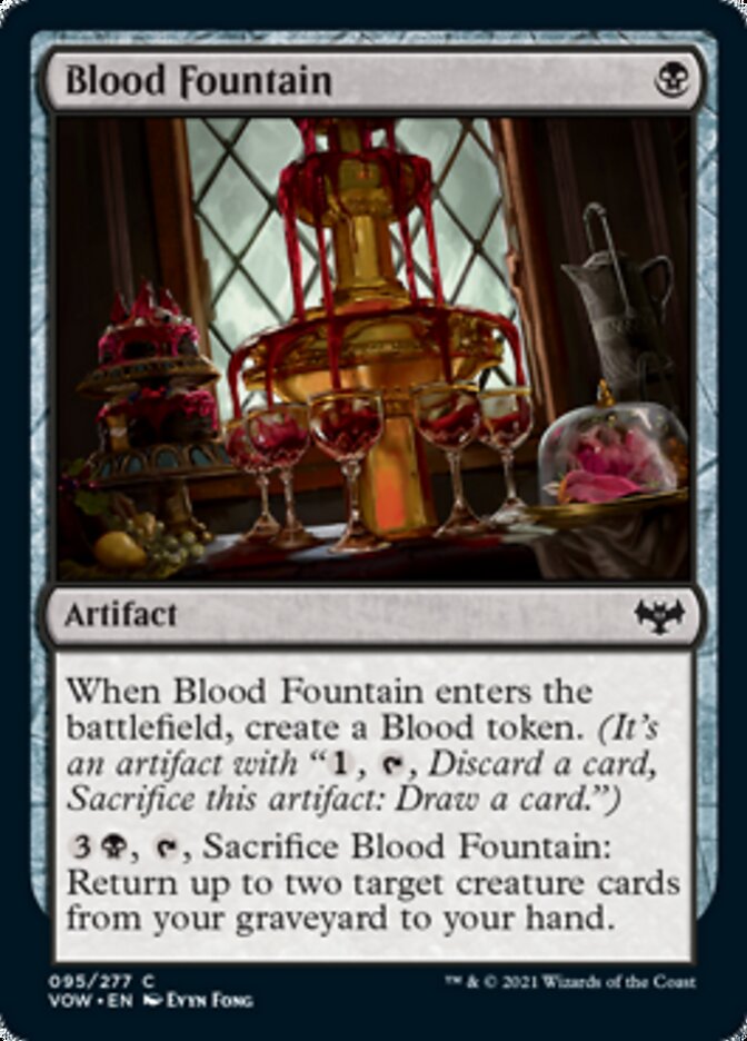 Blood Fountain [Innistrad: Crimson Vow] | Game Grid - Logan