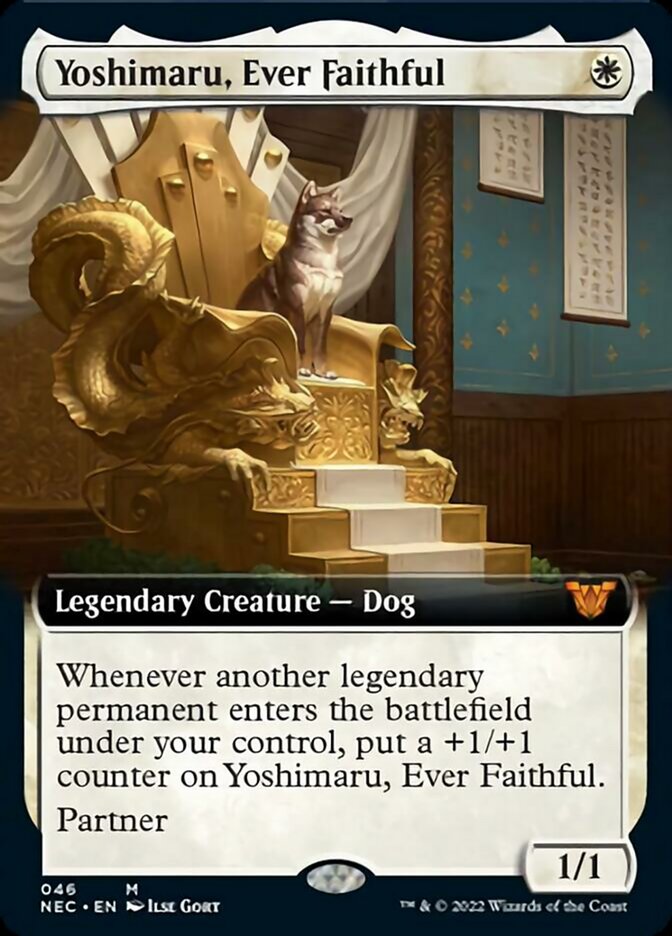 Yoshimaru, Ever Faithful (Extended Art) [Kamigawa: Neon Dynasty Commander] | Game Grid - Logan