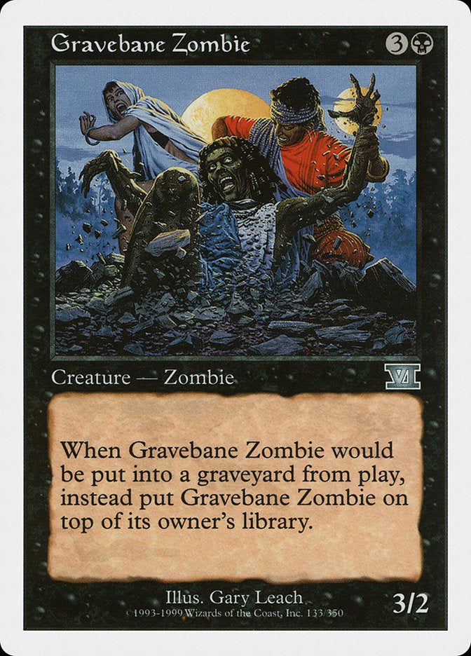 Gravebane Zombie [Classic Sixth Edition] | Game Grid - Logan