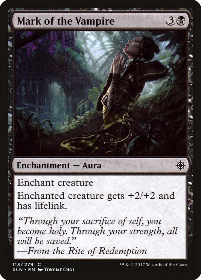 Mark of the Vampire [Ixalan] | Game Grid - Logan