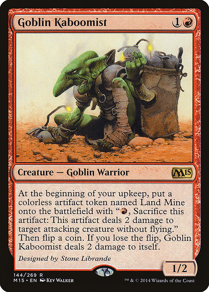 Goblin Kaboomist [Magic 2015] | Game Grid - Logan