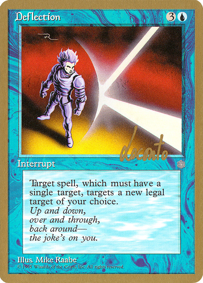 Deflection (Michael Loconto) [Pro Tour Collector Set] | Game Grid - Logan