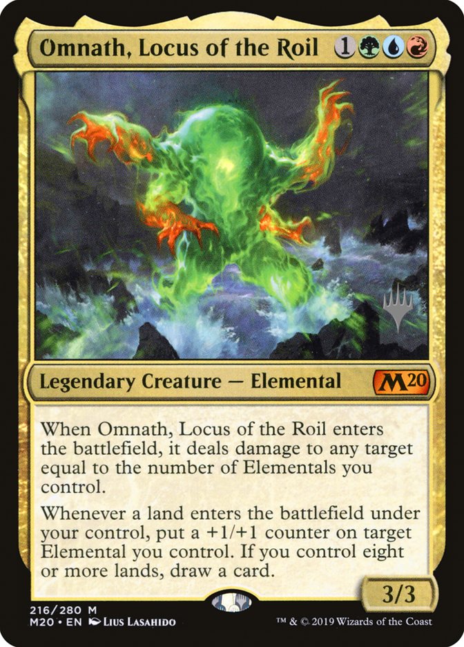 Omnath, Locus of the Roil (Promo Pack) [Core Set 2020 Promos] | Game Grid - Logan