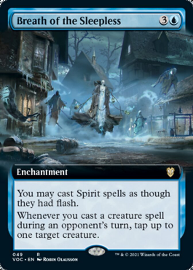 Breath of the Sleepless (Extended Art) [Innistrad: Crimson Vow Commander] | Game Grid - Logan